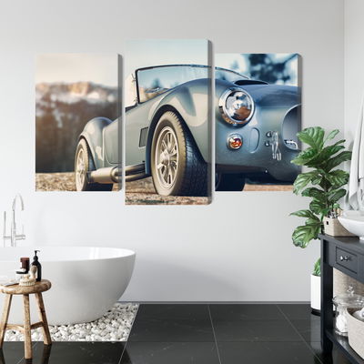 Ljuddämpande tavla - Classic retro car