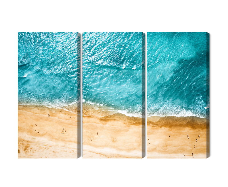 Ljuddämpande tavla - Aerial view of the ocean