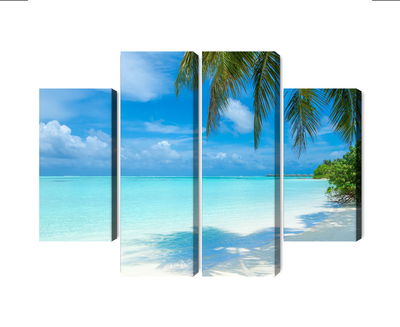 Ljuddämpande tavla - A beach in the maldives