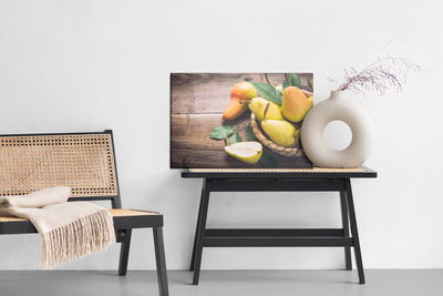 Ljuddämpande tavla - Pears in the basket