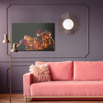 Ljuddämpande tavla - Christmas couple