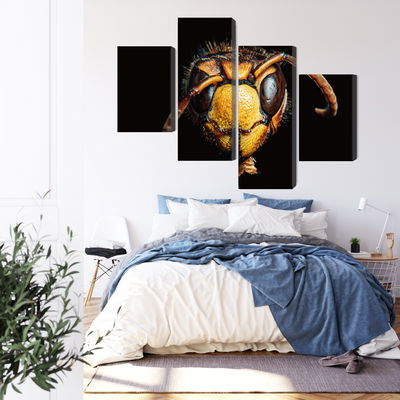 Ljuddämpande tavla - Hornet on a macro scale