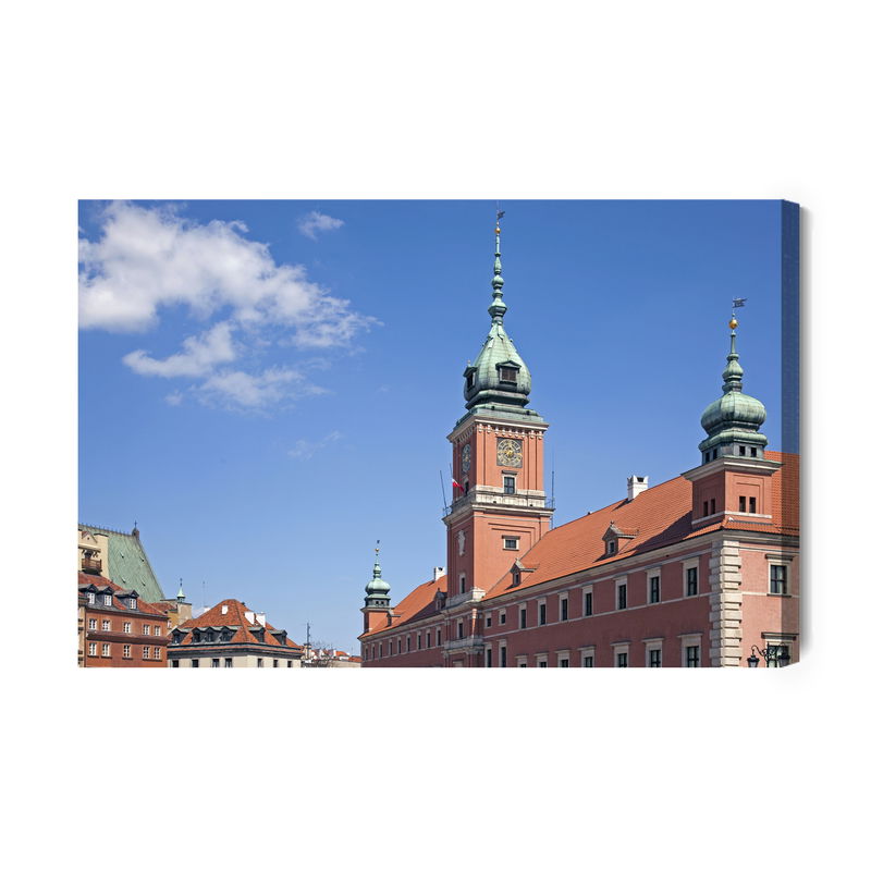 Ljuddämpande tavla - Warsaw on a sunny day