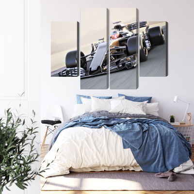 Ljuddämpande tavla - Formula 1 car