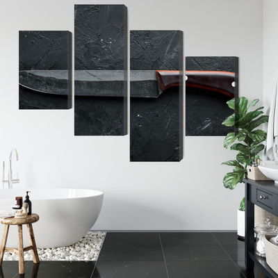 Ljuddämpande tavla - Old kitchen knife