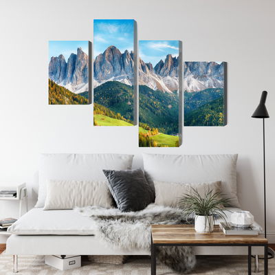 Ljuddämpande tavla - Dolomites mountain range