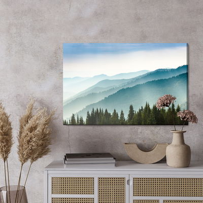 Ljuddämpande tavla - Majestic 3d mountain