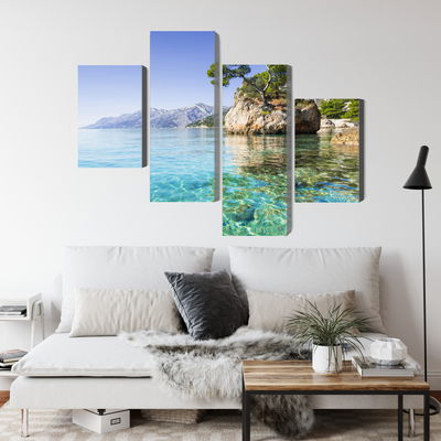 Ljuddämpande tavla - Makarska riviera in Croatia