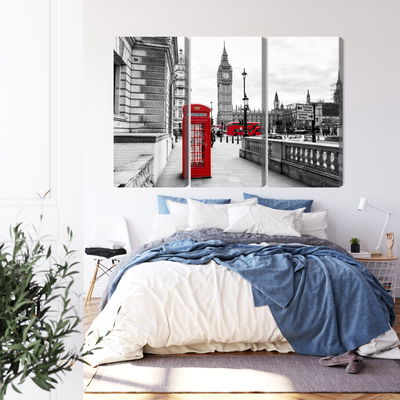 Ljuddämpande tavla - London telephone booth