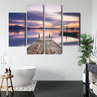 Ljuddämpande tavla - Sunset view