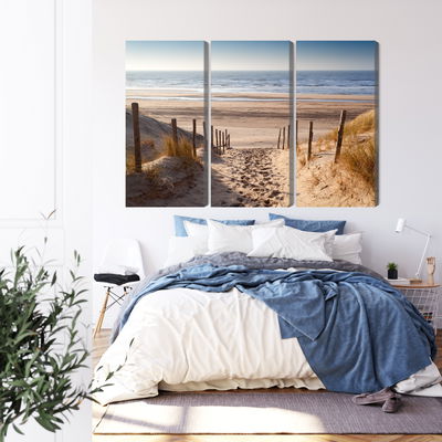 Ljuddämpande tavla - Sandy path to the north sea