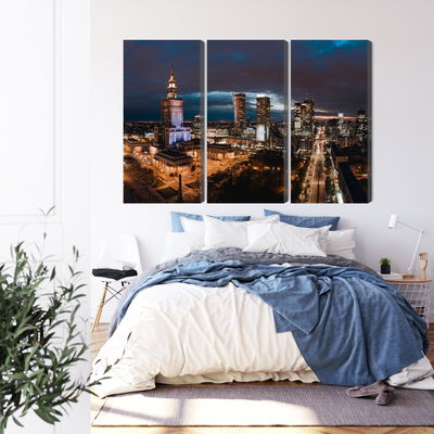 Ljuddämpande tavla - Panorama of the center