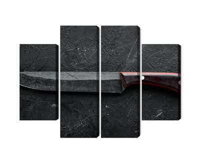 Ljuddämpande tavla - Old kitchen knife