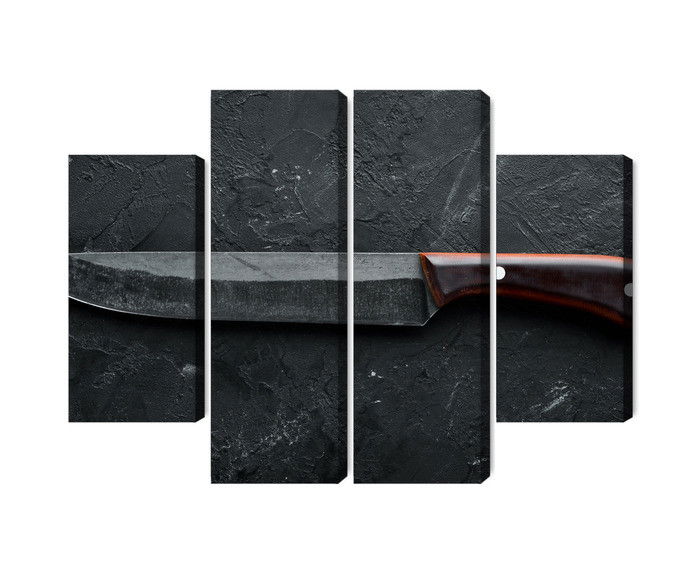 Ljuddämpande tavla - Old kitchen knife