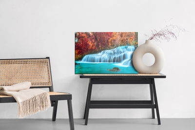 Ljuddämpande tavla - Autumn waterfall in thailand