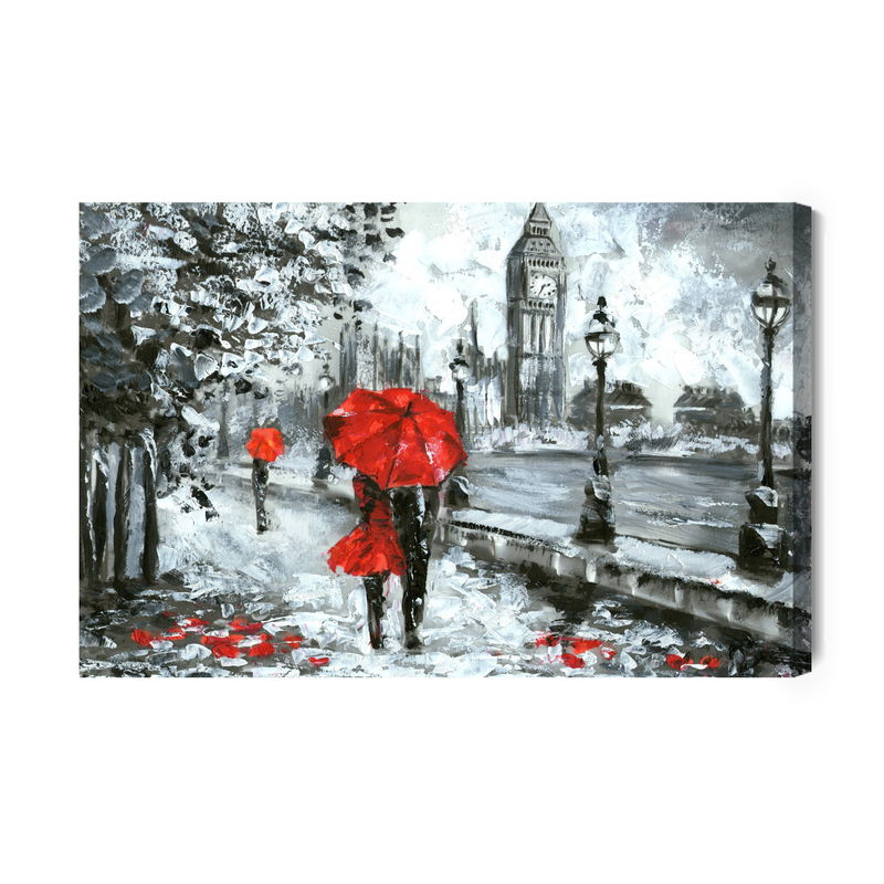 Ljuddämpande tavla - Lovers in London