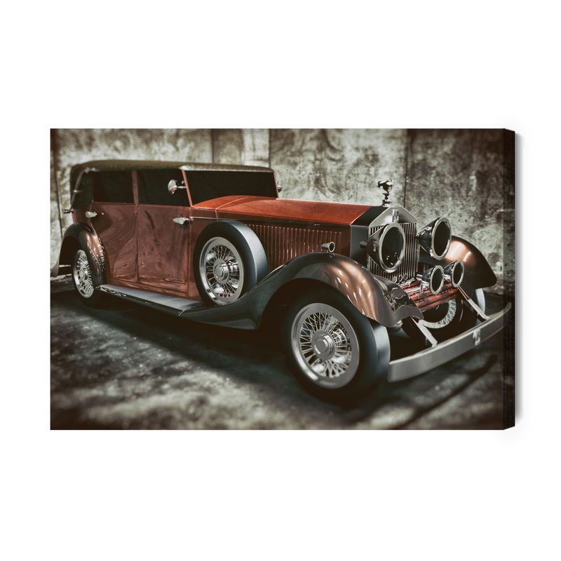 Ljuddämpande tavla - Old vehicle