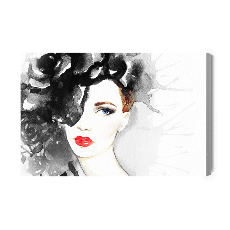 Ljuddämpande tavla - Portrait of a woman