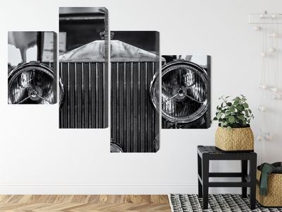 Ljuddämpande tavla - Rolls royce up close
