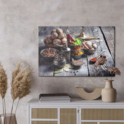 Ljuddämpande tavla - Spices with nuts