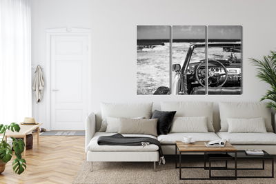 Ljuddämpande tavla - The interior of an old cuban