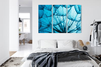 Ljuddämpande tavla - A close-up of a 3d dandelion