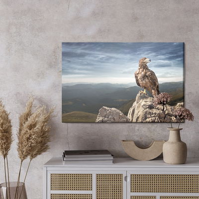 Ljuddämpande tavla - Eagle on top of the mountain