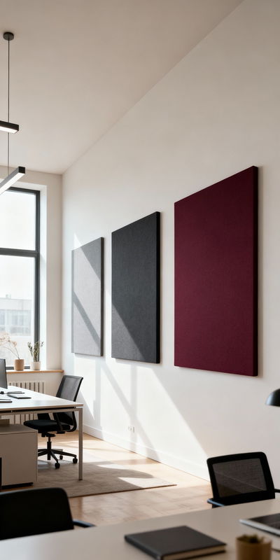 Lydabsorbering til væg - PES wall fabric