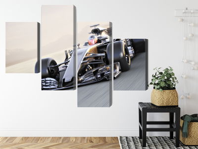 Ljuddämpande tavla - Formula 1 car