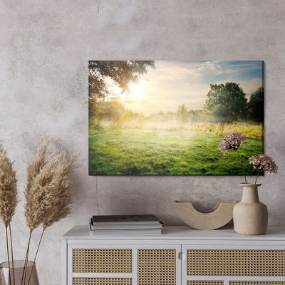 Ljuddämpande tavla - A forest clearing