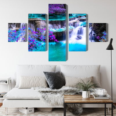 Ljuddämpande tavla - Huay mae khamin waterfall