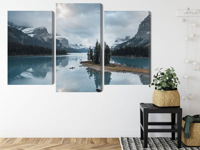 Ljuddämpande tavla - Ghost island in jasper