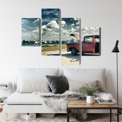 Ljuddämpande tavla - Panoramic view of havana