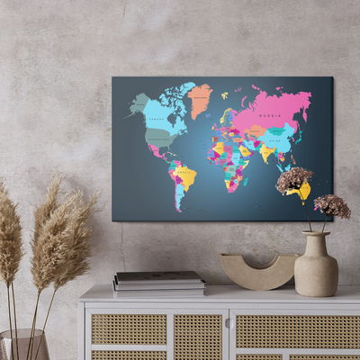 Akustiikkataulu - Multicolored political world