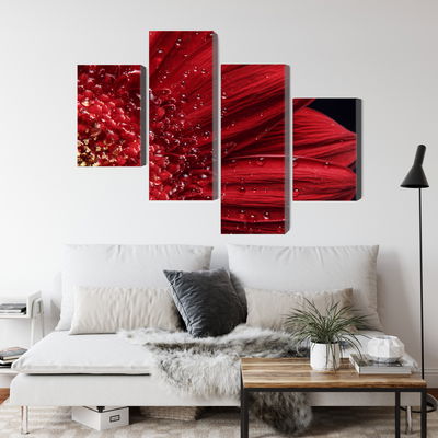 Ljuddämpande tavla - Flower petals on a macro