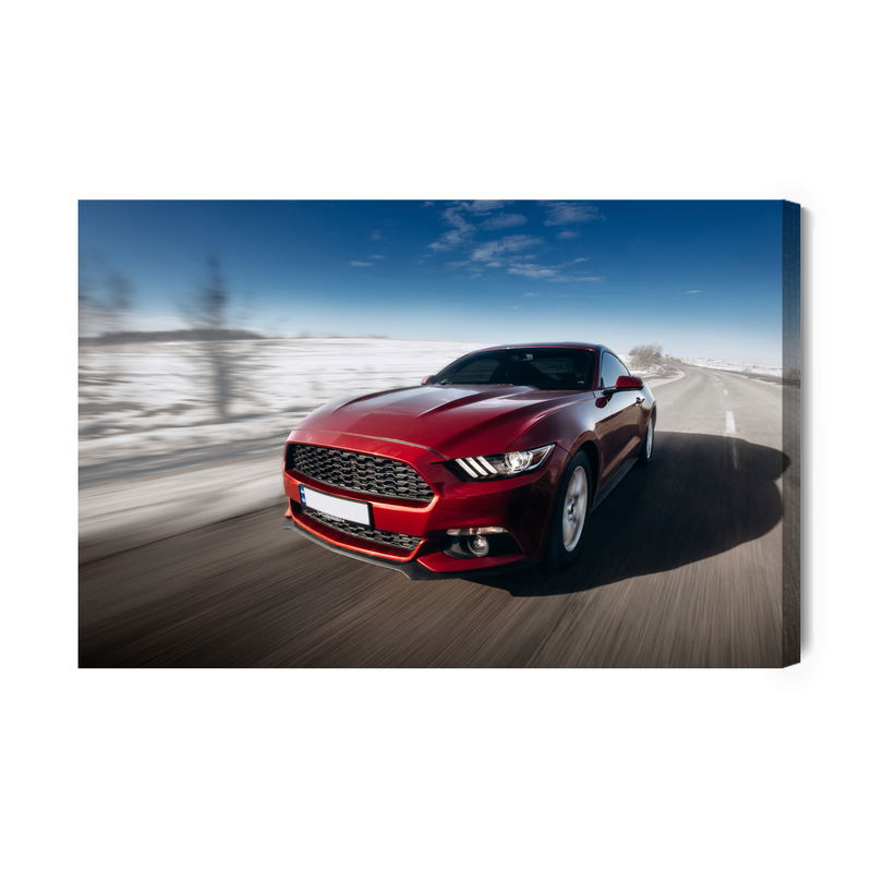 Ljuddämpande tavla - The car in motion