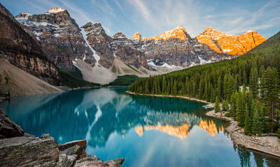 Ljuddämpande tavla - Canadian Moraine Lake 3d