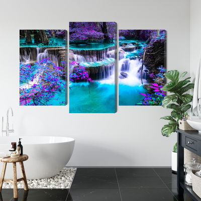 Ljuddämpande tavla - Huay mae khamin waterfall