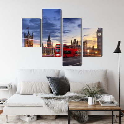 Ljuddämpande tavla - Panorama of westminster