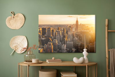 Ljuddämpande tavla - Sunset in New York