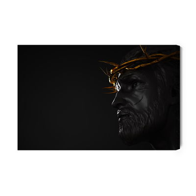 Ljuddämpande tavla - Christ with a golden crown