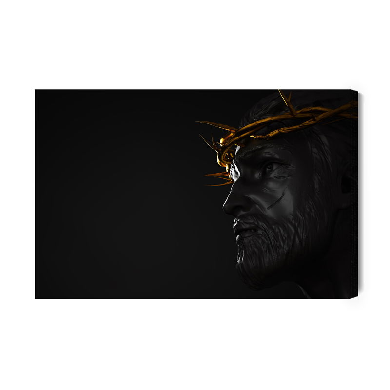 Ljuddämpande tavla - Christ with a golden crown