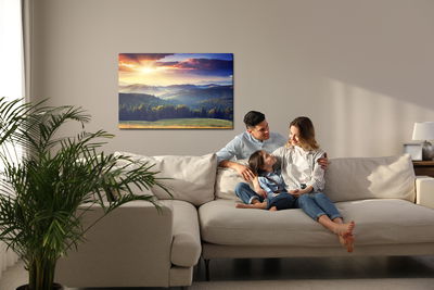 Ljuddämpande tavla - Carpathians in ukraine