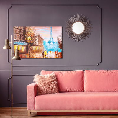 Ljuddämpande tavla - An abstract view of Paris