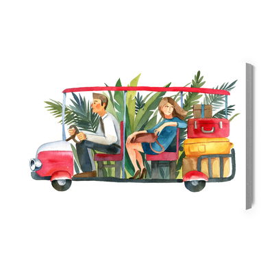 Ljuddämpande tavla - Hotel car