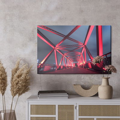 Ljuddämpande tavla - Bridge at night