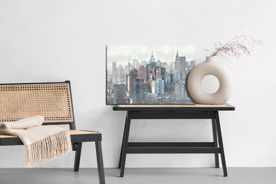 Ljuddämpande tavla - City panorama of New York