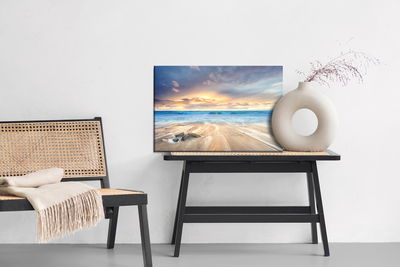 Ljuddämpande tavla - Beach, sea, sand