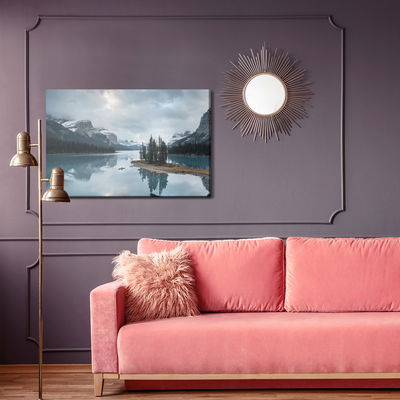 Ljuddämpande tavla - Lake maligne, Canada