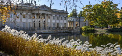 Ljuddämpande tavla - Autumn palace in Warsaw